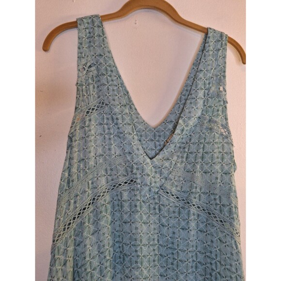 INTIMATELY FREE PEOPLE Let It Happen Mini Dress Sz Small Bohemian Festival Beach - Picture 7 of 11